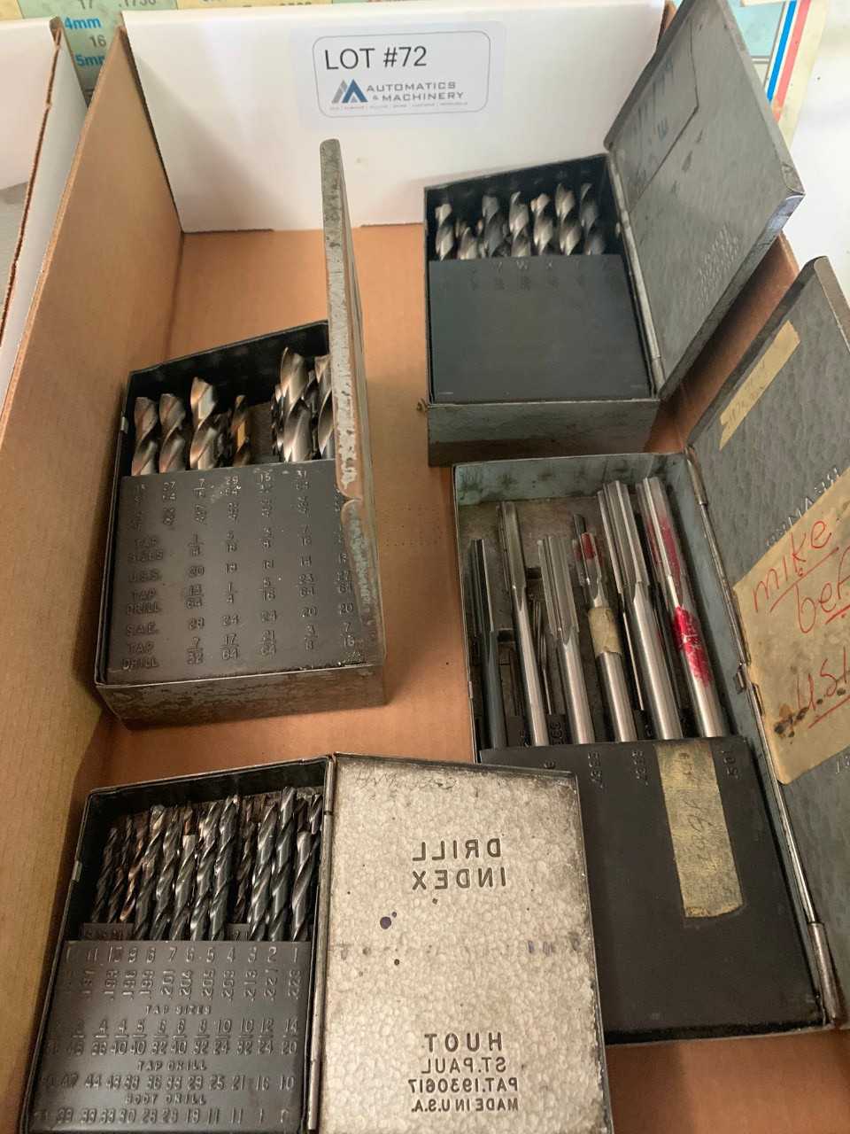 Drill Bit Sets - MACHINING EQUIPMENT PARTS