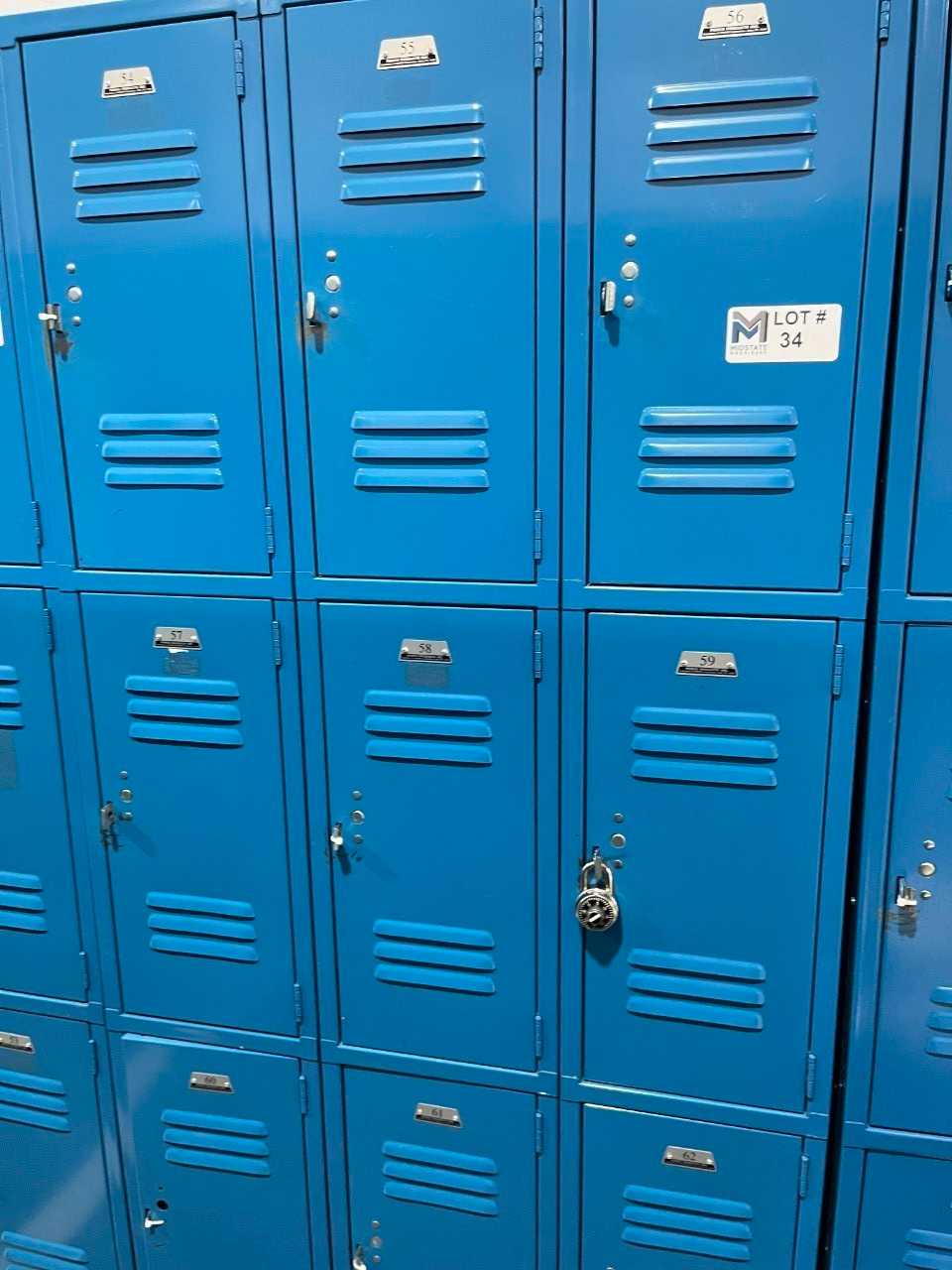 9 Door Locker Unit - TOOL STORAGE
