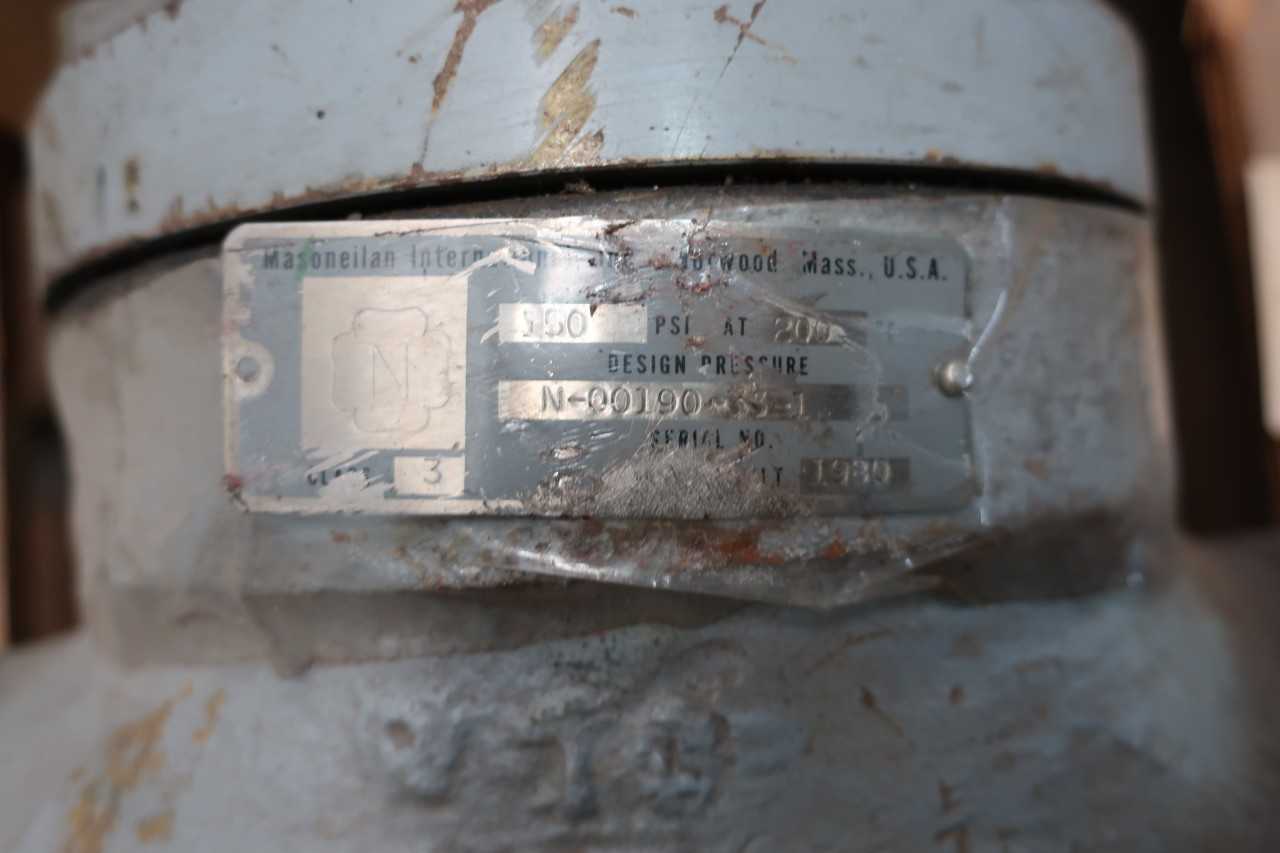 MASONEILAN 48-20771 PNEUMATIC CONTROL VALVE - CONTROL VALVE