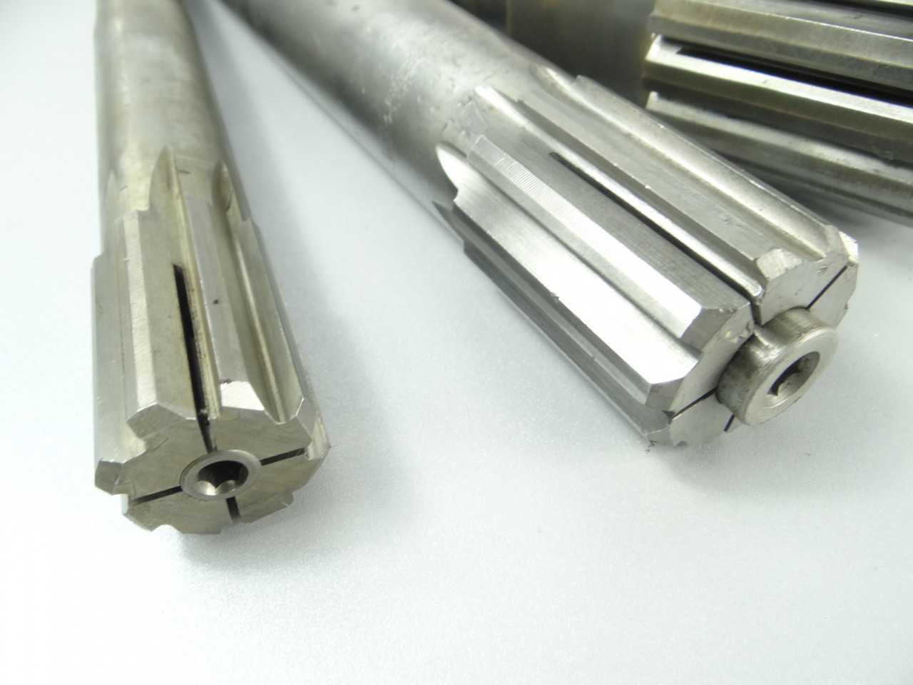 Lot of 3 Assorted Carbide Tipped Expansion Reamers - MACHINING ACCESSORIES & TOOLING