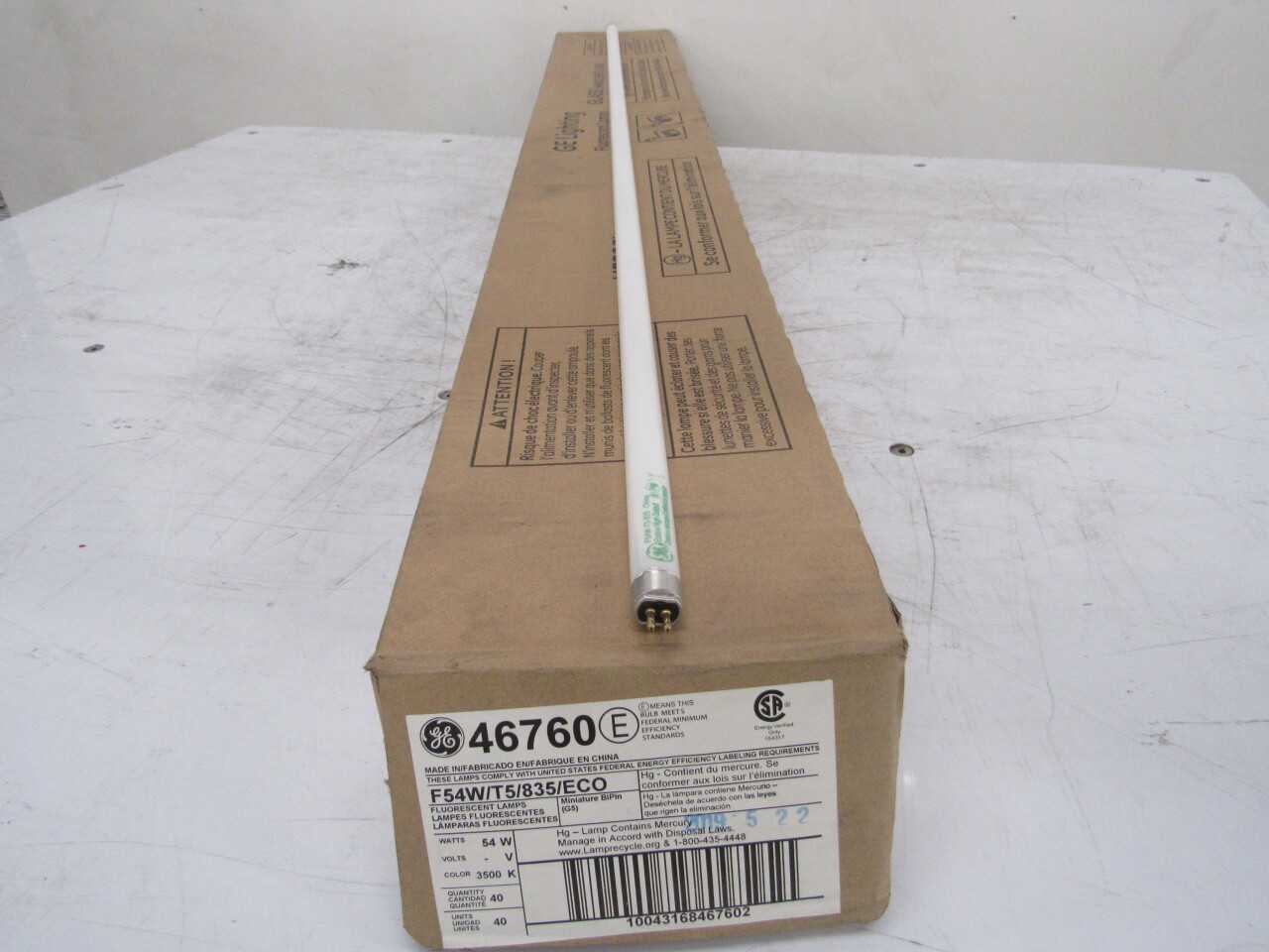 Quantity of 80x F54W-T5-835-ECO Lights - LIGHTING
