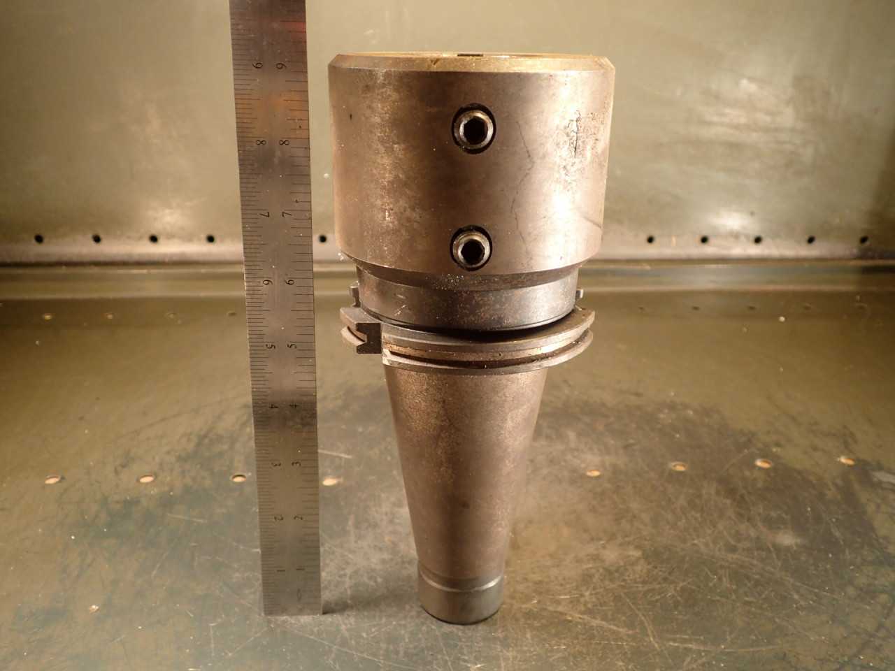 1-7/8" Straight Automotive Tool Holder: 4" Projection, NMTB-50 Taper Shank - HOLEMAKING TOOLS