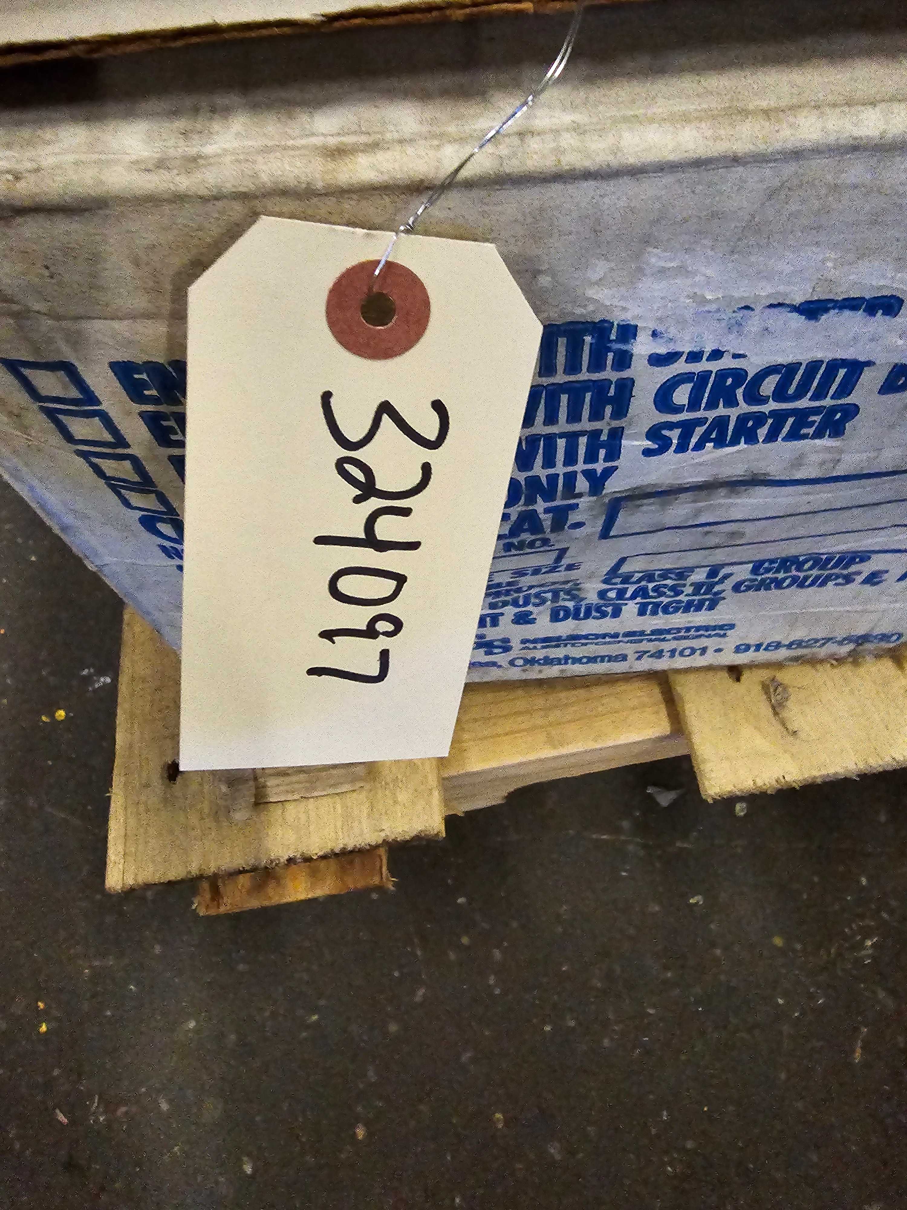 WESTINGHOUSE EXPLOSION PROOF BREAKER ENCLOSURE - ELECTRICAL COMPONENTS