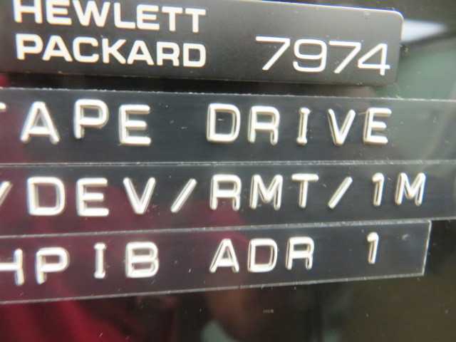 HP Tape Drive - MISCELLANEOUS