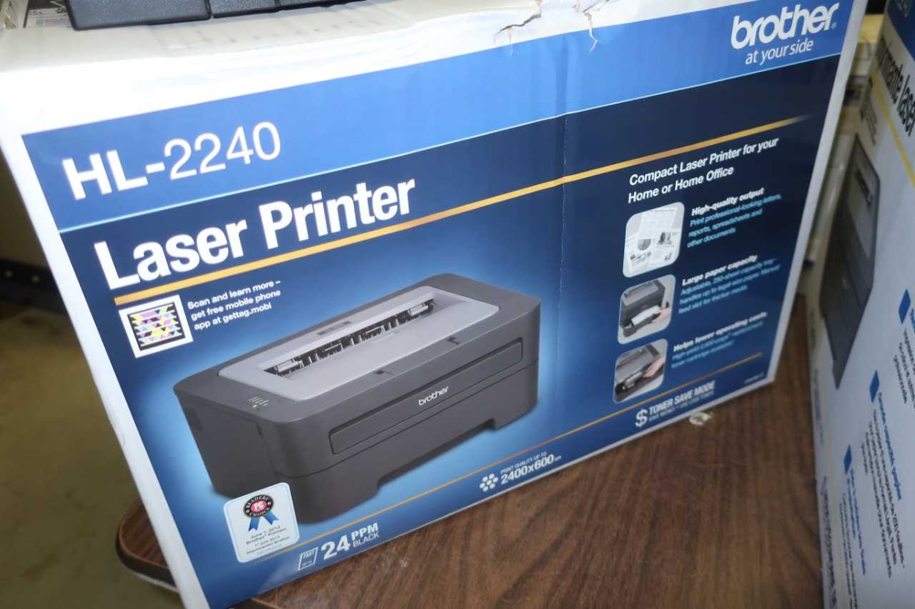 LOT OF 4 ASSORTED PRINTERS - PACKAGING