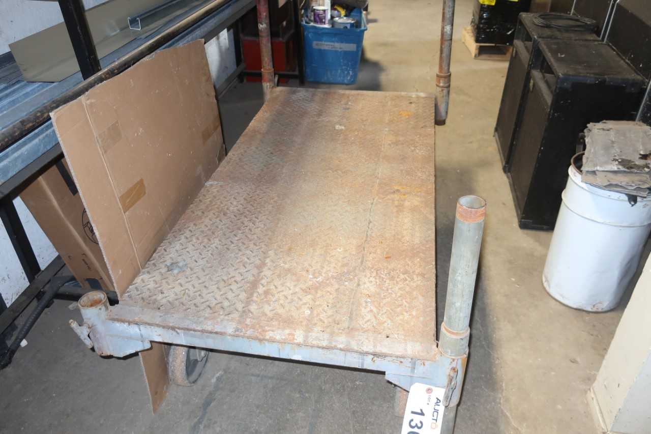 METAL PLATFORM CART - ROLLING CARTS