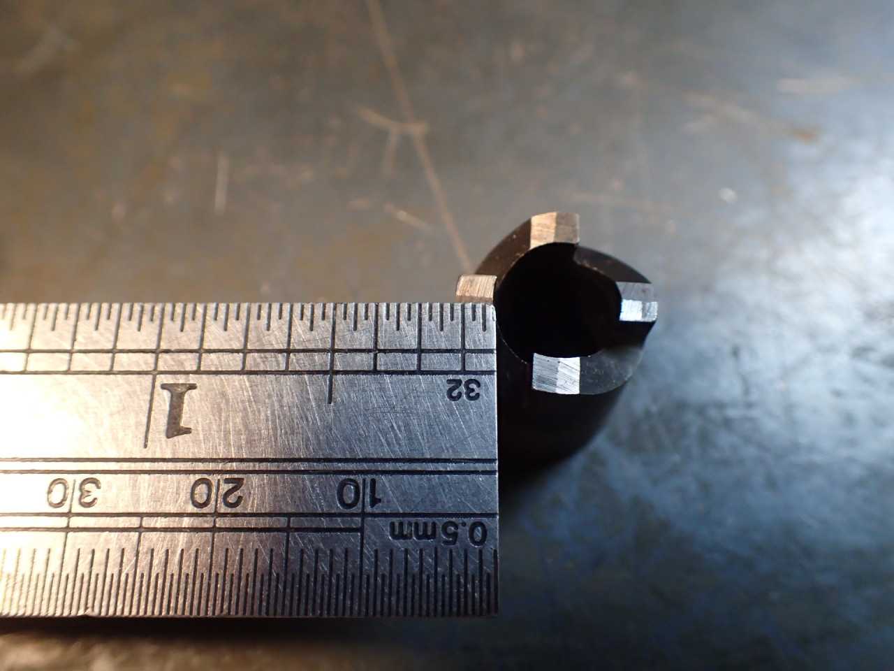 Reverse Counterbore Arbor 3/8" Shaft 5/8" Shank with 19/32" Back Spotfacer - HOLEMAKING TOOLS