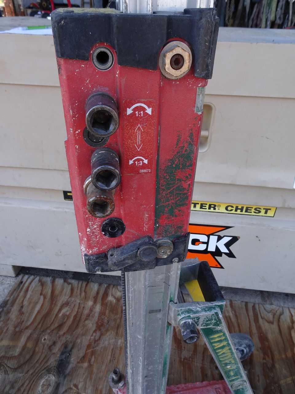 HILTI CORE DRILL STAND - ELECTRIC POWER TOOLS