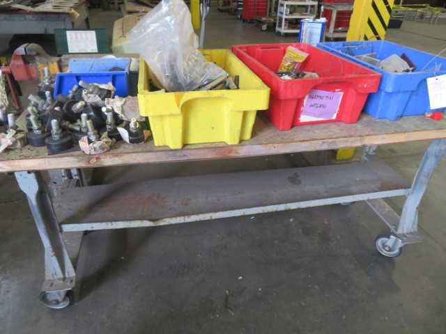 Rolling Cart and Contents - MISCELLANEOUS