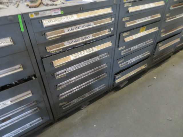 8 Drawer Stanley Vidmar and contents - MISCELLANEOUS