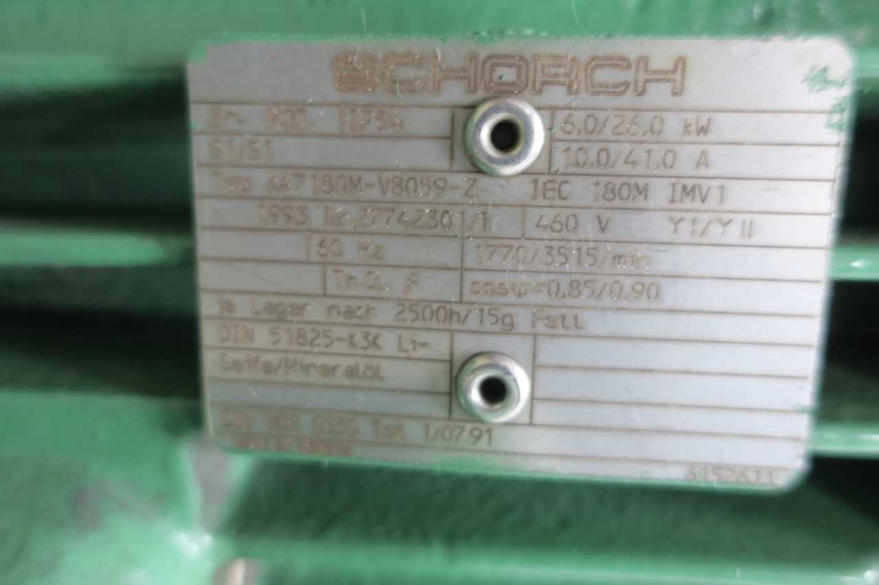SCHEUCH DIRECT DRIVE RADIAL EXHAUST FAN - TEMPERATURE CONTROL COMPONENTS