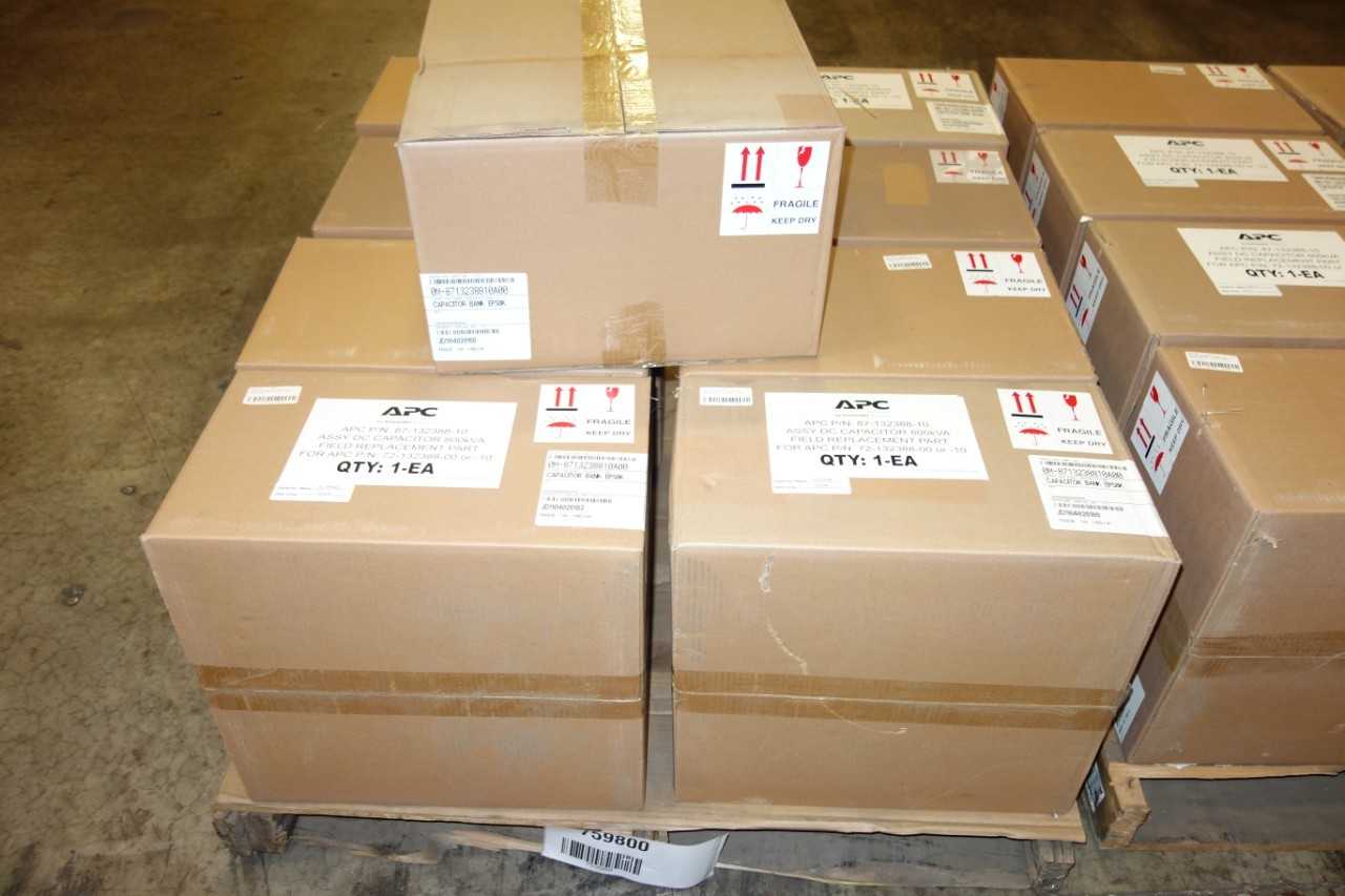 2 PALLETS OF APC 87-132388-10 CAPACITORS - CAPACITORS