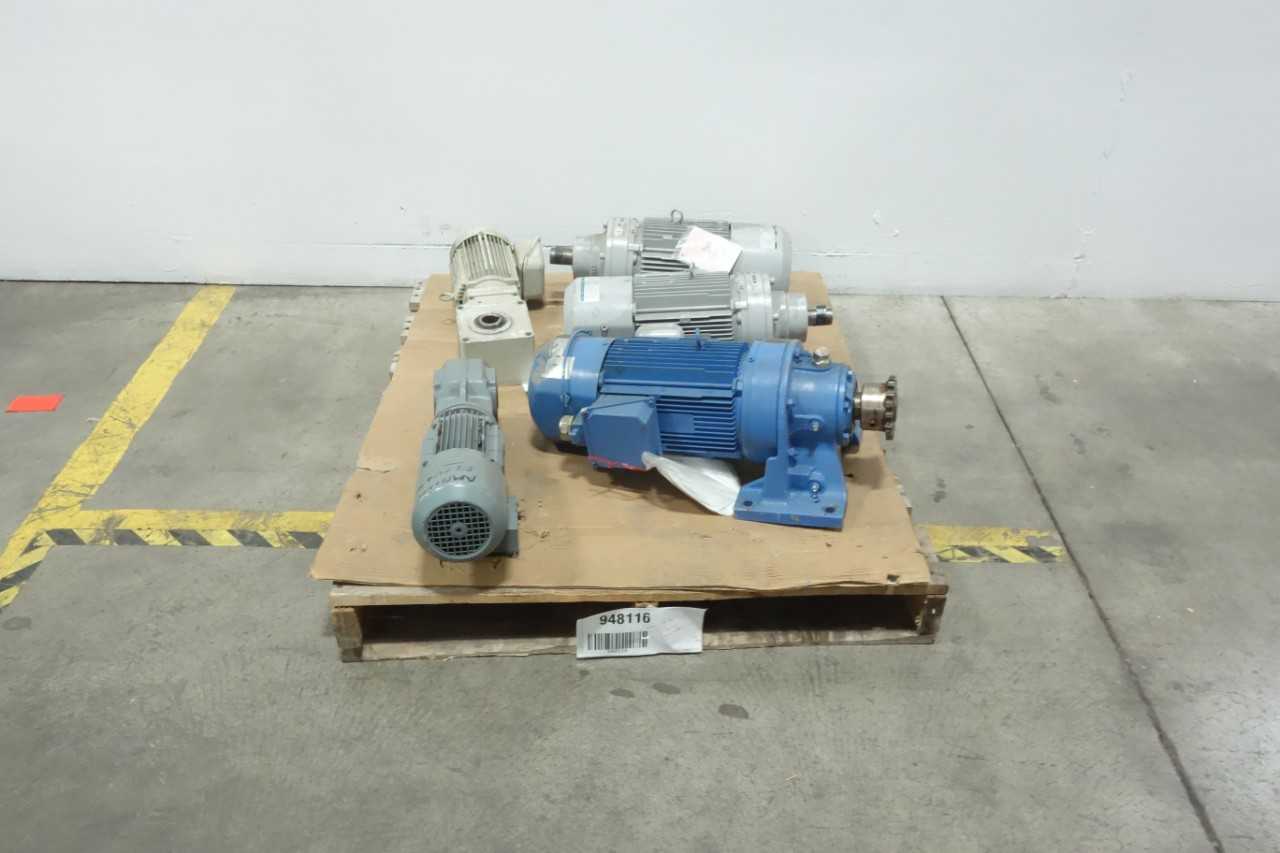 PALLET OF ASSORTED GEARMOTORS - HAND TOOLS