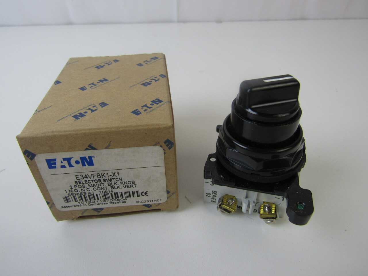 Quantity of 14x E34VFBK1-X1 Selector Switches - ELECTRICAL COMPONENTS