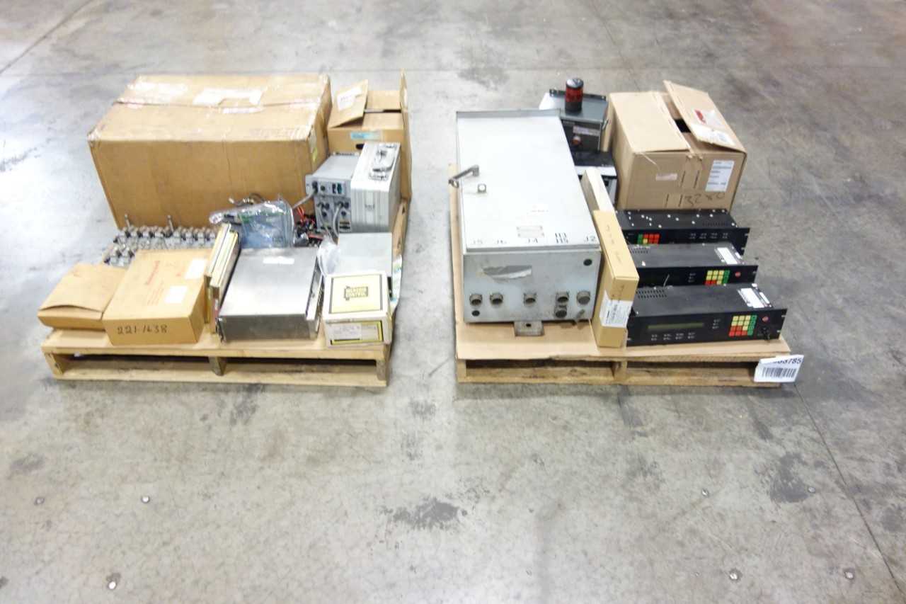 2 PALLET OF ASSORTED AUTOMATION AND CONTROLS - INDUSTRIAL PARTS