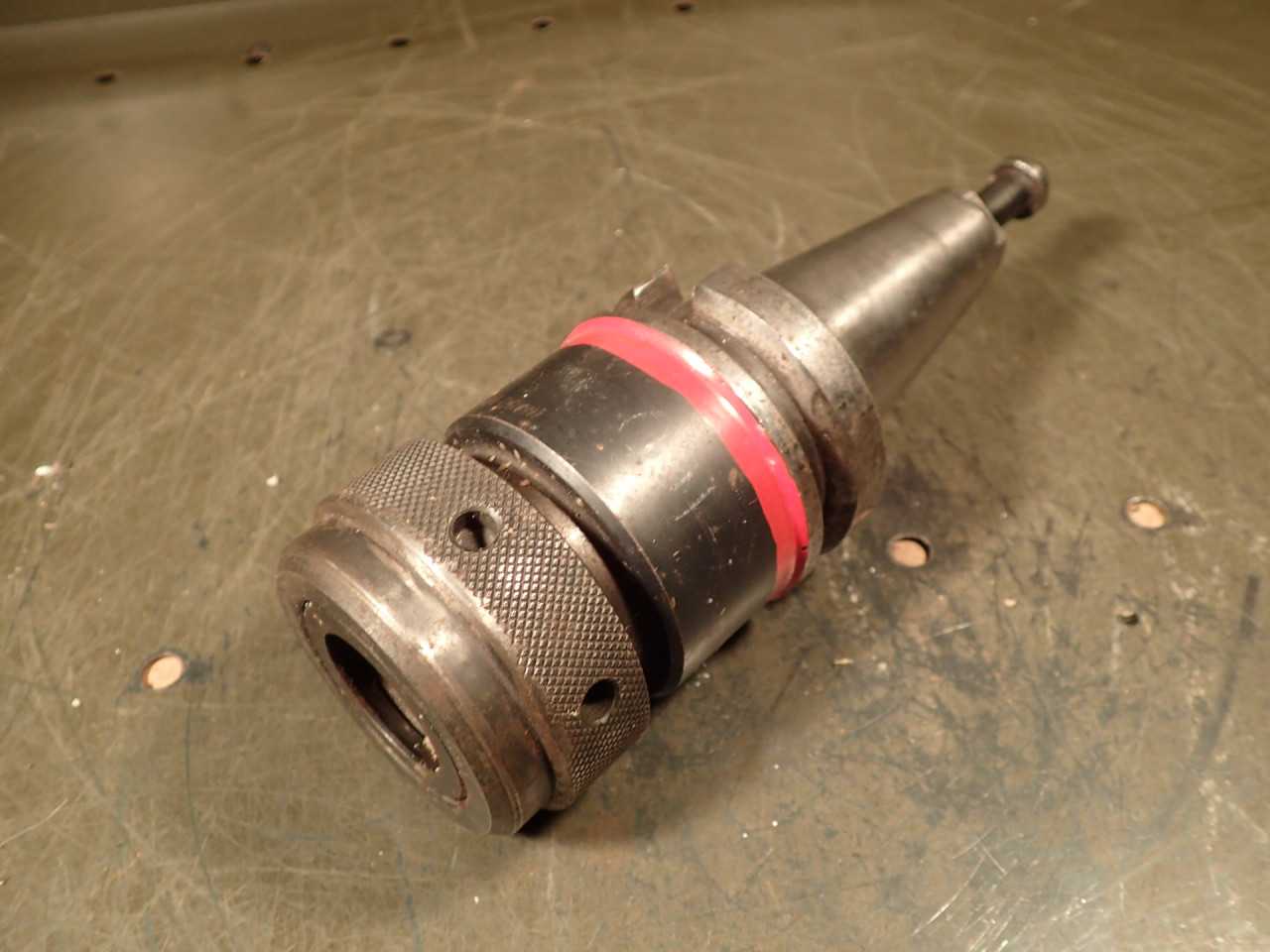 TG-100 Collet Chuck: 90mm, Projection, BT-40 Taper Shank, Used in Good Condition - MACHINING ACCESSORIES & TOOLING