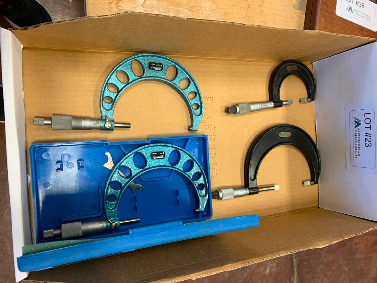 Starrett Blade/Fowler Outside Micrometers - ELECTRIC POWER TOOLS