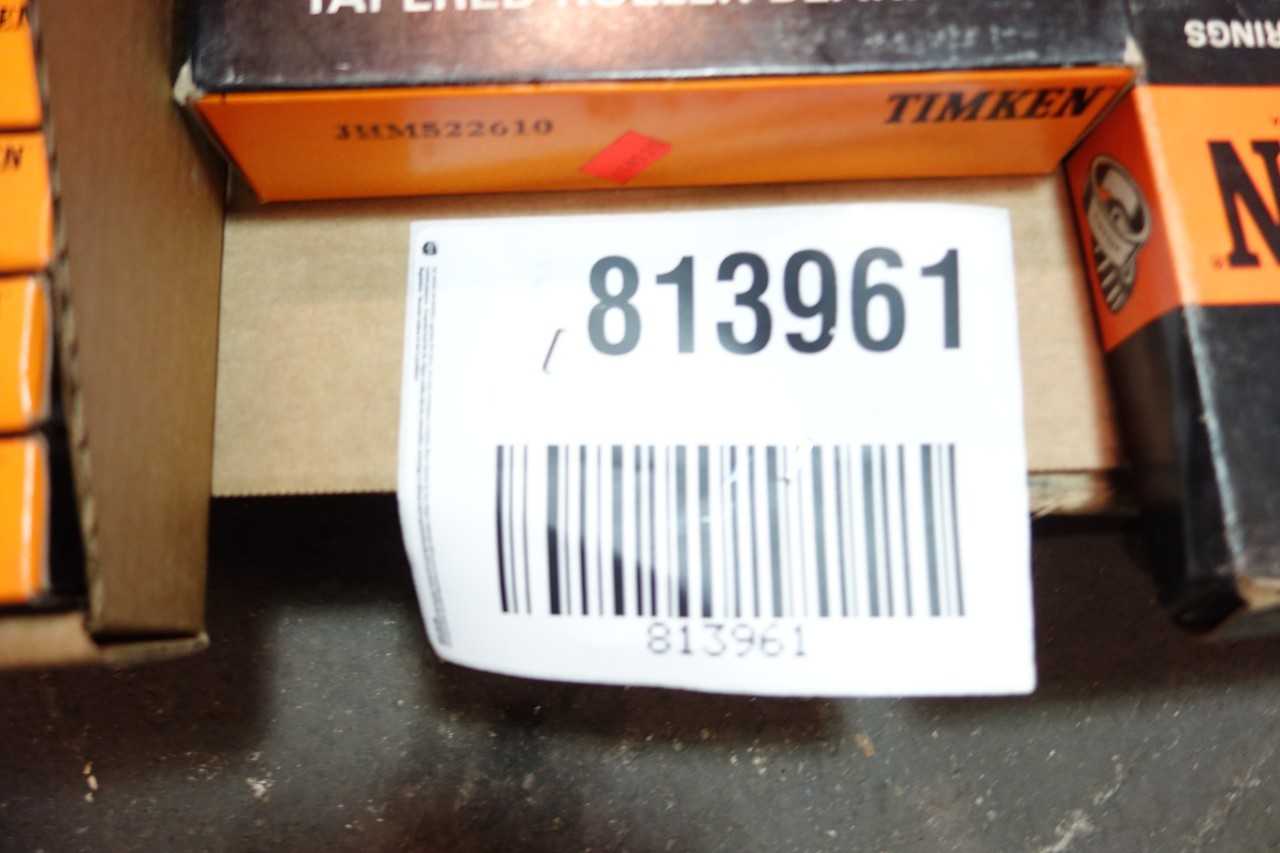 LOT OF ASSORTED TIMKEN TAPERED ROLLER BEARINGS - BEARINGS