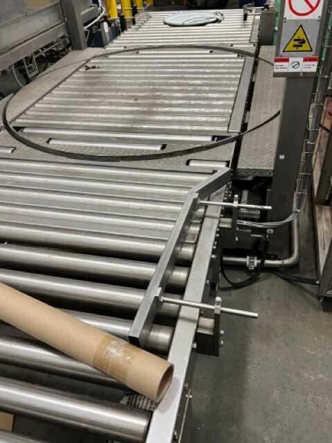 2012 JBT Foodtech Aseptic Drum Filler with conveyor and spare MRO parts - FOOD & BEVERAGE