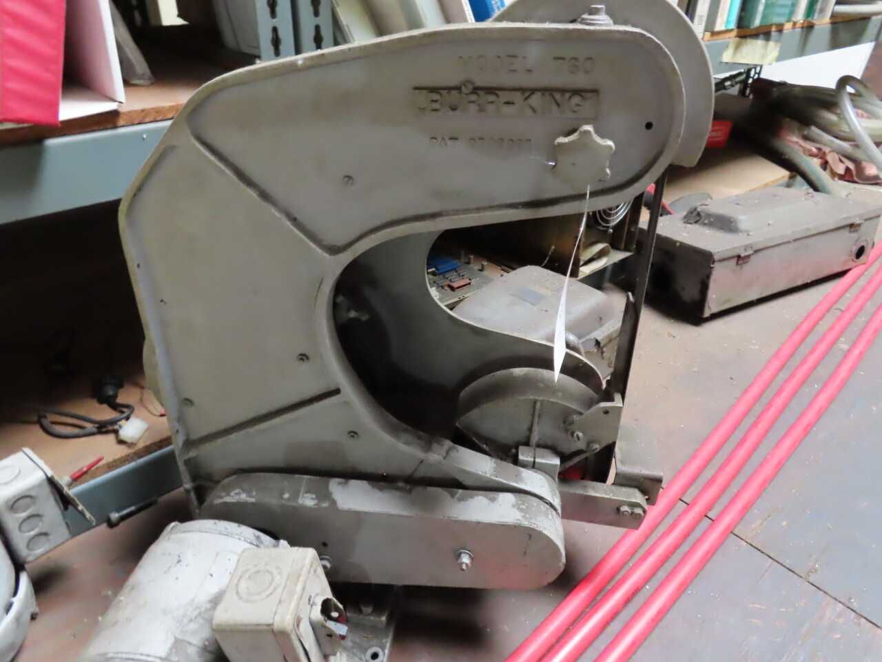 Burr King Model 760 - MACHINING ACCESSORIES & TOOLING