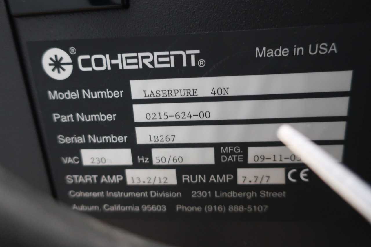 COHERENT LAB LASER CONTROLLER LASER SENSOR - INSTRUMENTATION