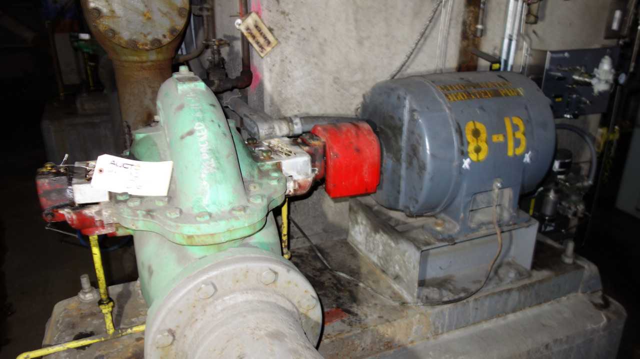 LOT OF 2 WORTHINGTON 6LR-10 SPLIT CASE PUMPS 40HP - CONTROL VALVE