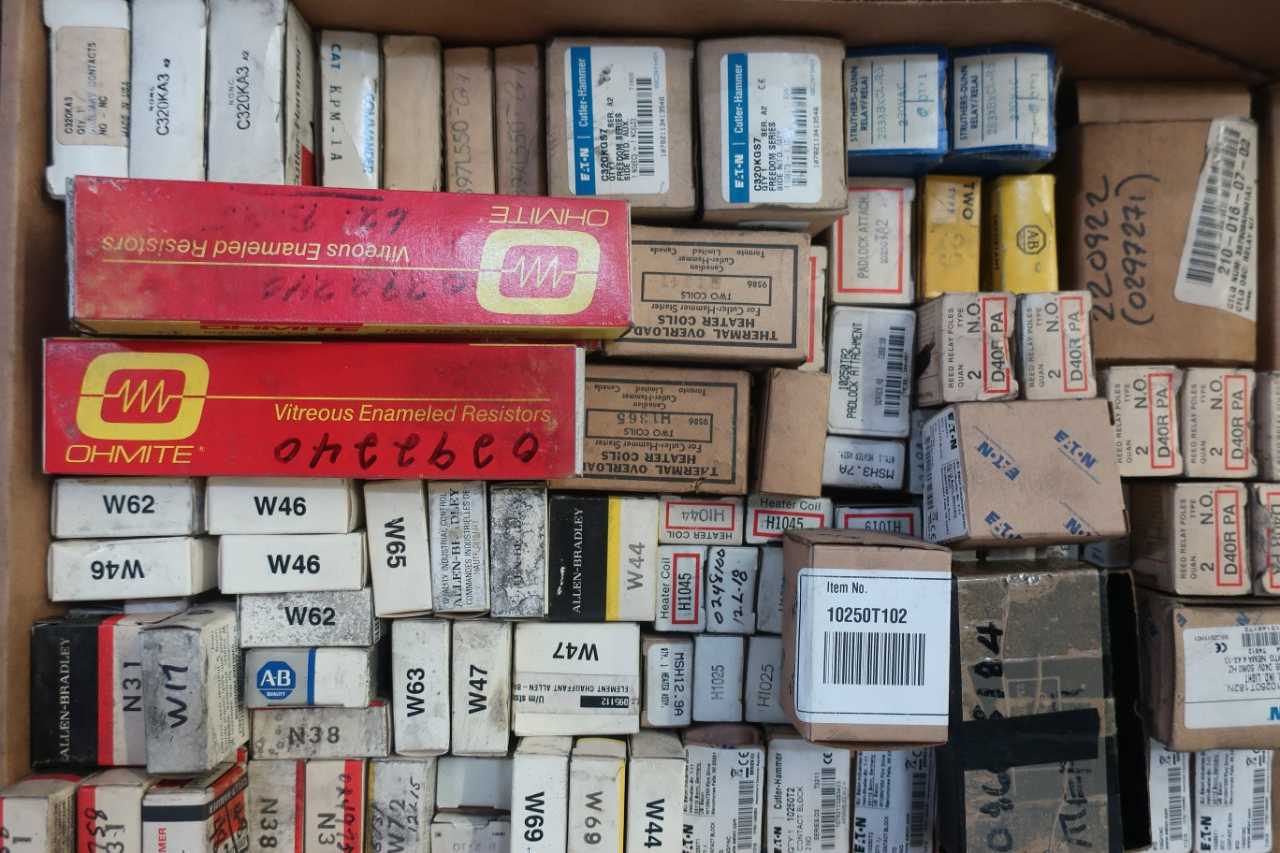 3 PALLETS OF ASSORTED ELECTRICAL - ELECTRICAL COMPONENTS