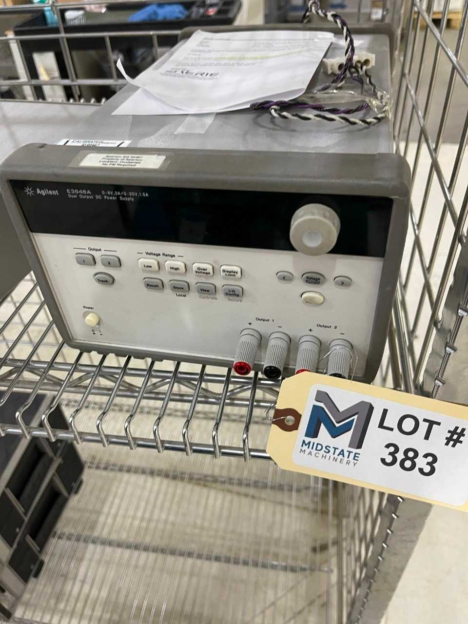 Alilent E3646A Dual Output DC Power Supply - METAL INSPECTION EQUIPMENT