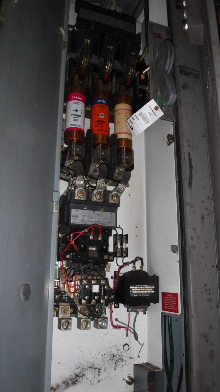 200 HP Allen Bradley Size 5 Starter - MOTOR CONTROL CENTERS