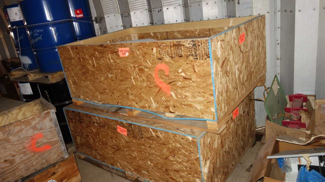 2 CRATES OF PAPER FILTER SCREENS - PROCESS EQUIPMENT
