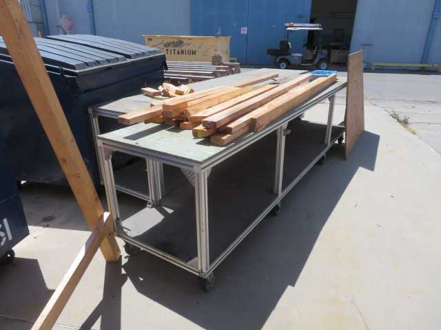 Rolling Tables (2) Lot - MISCELLANEOUS