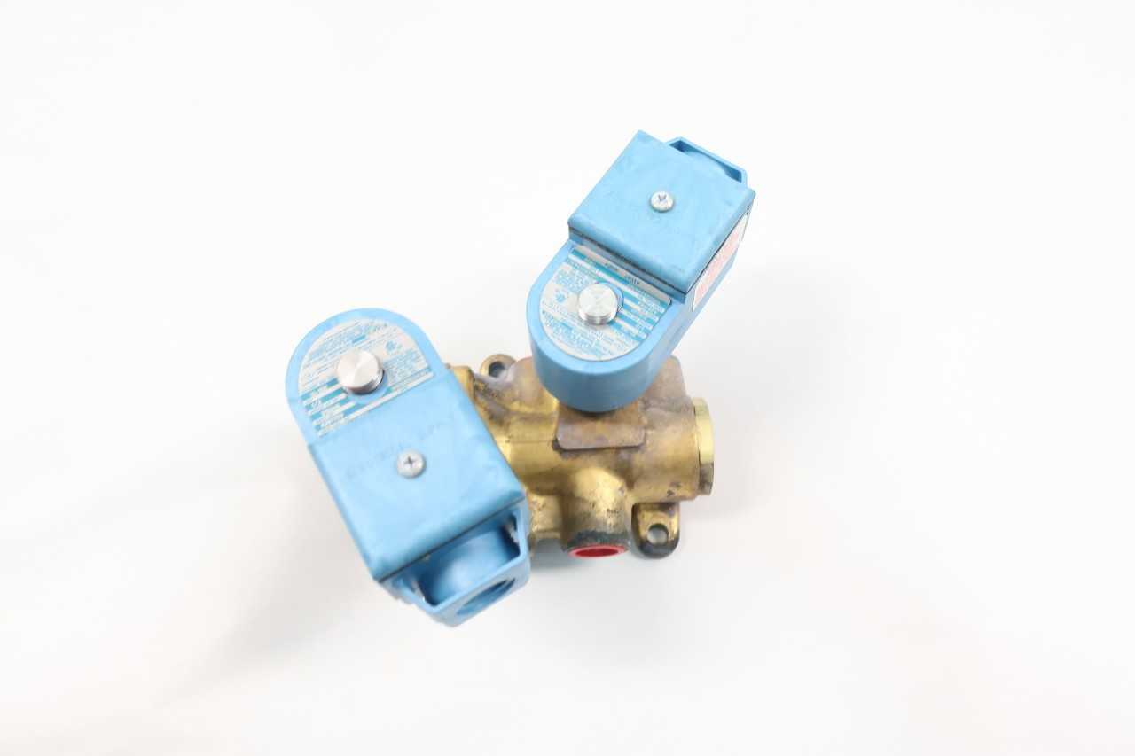 ASCO WBIS8344A382 RED-HAT SOLENOID VALVE 24V-DC 1/2IN NPT - ELECTRICAL COMPONENTS