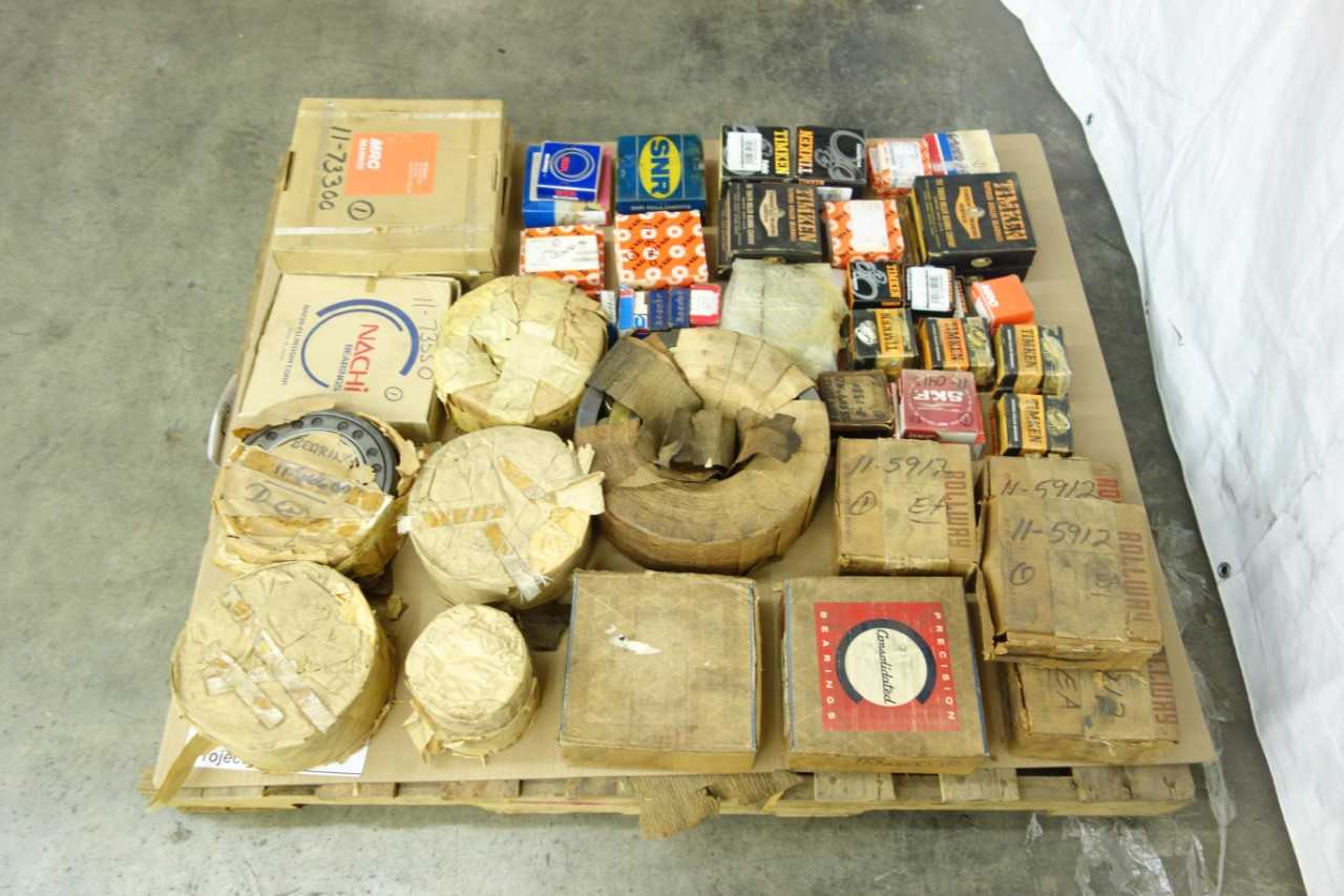 PALLET OF ASSORTED ROLLER BEARINGS - BEARINGS