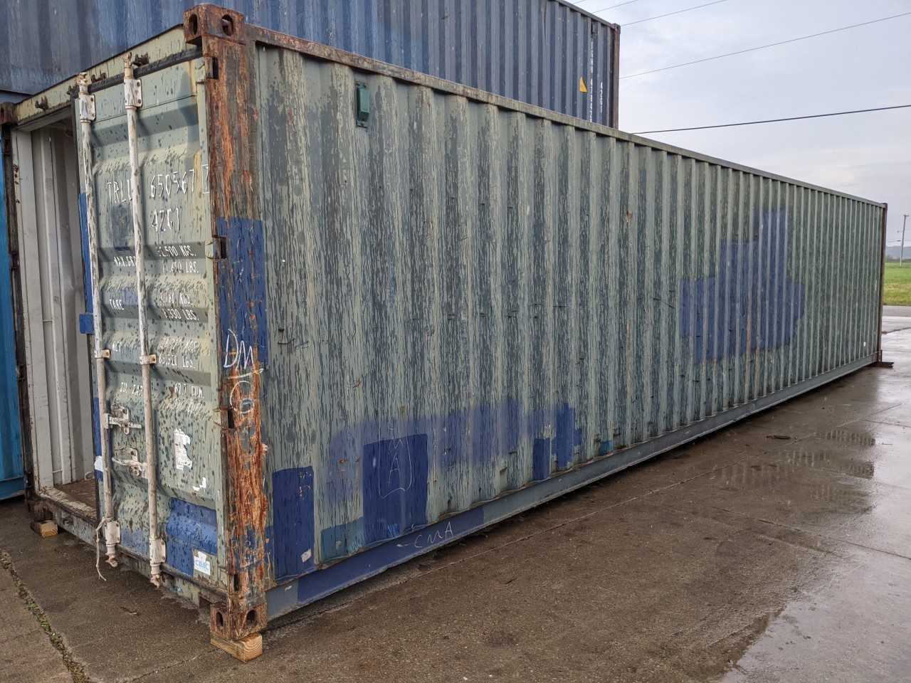 TAL 40FT STANDARD CUBE SHIPPING CONTAINER - INDUSTRIAL PARTS