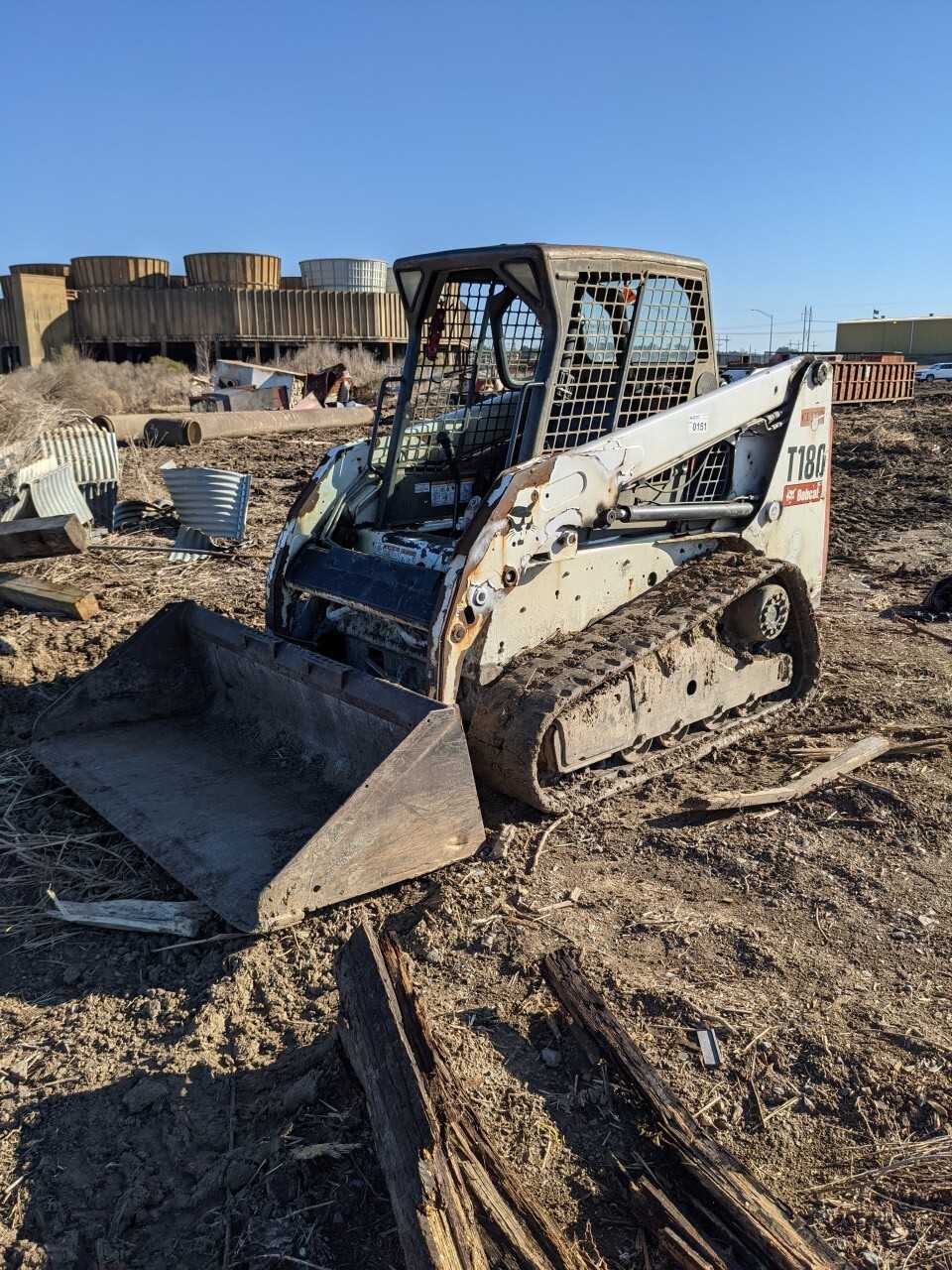 2012 Bobcat T180 Skidsteer Loader (Not Running) - MISCELLANEOUS 2012 Bobcat T180 Skidsteer Loader (Not Running) - MISCELLANEOUS