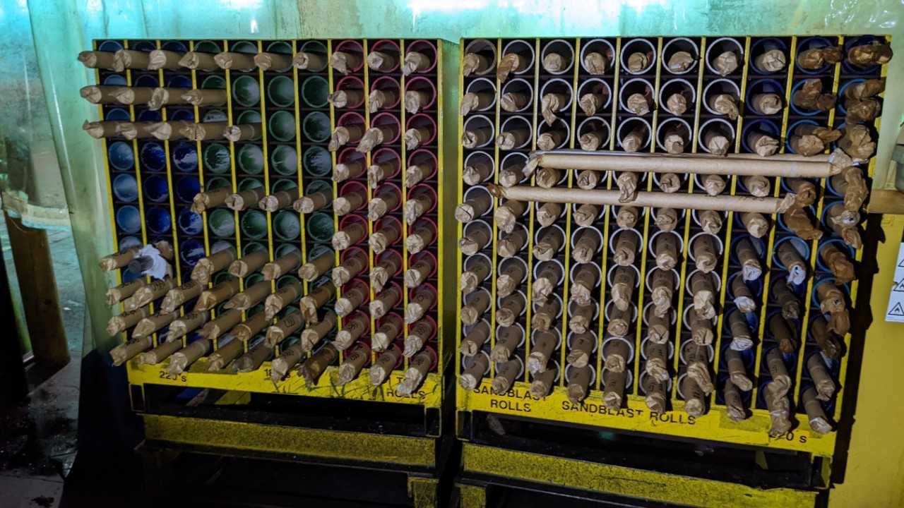 Lot of steel shafts - POWER TRANSMISSION