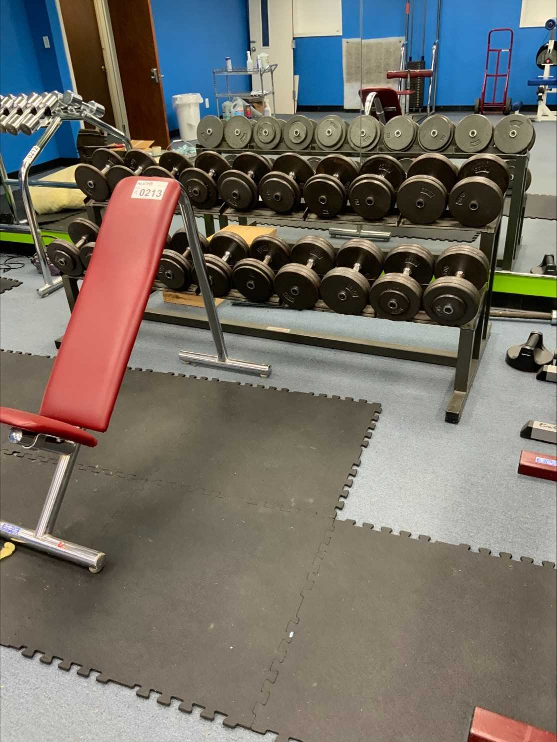 Hand Weights W/ Rack & Bench - HAND TOOLS Hand Weights W/ Rack & Bench - HAND TOOLS