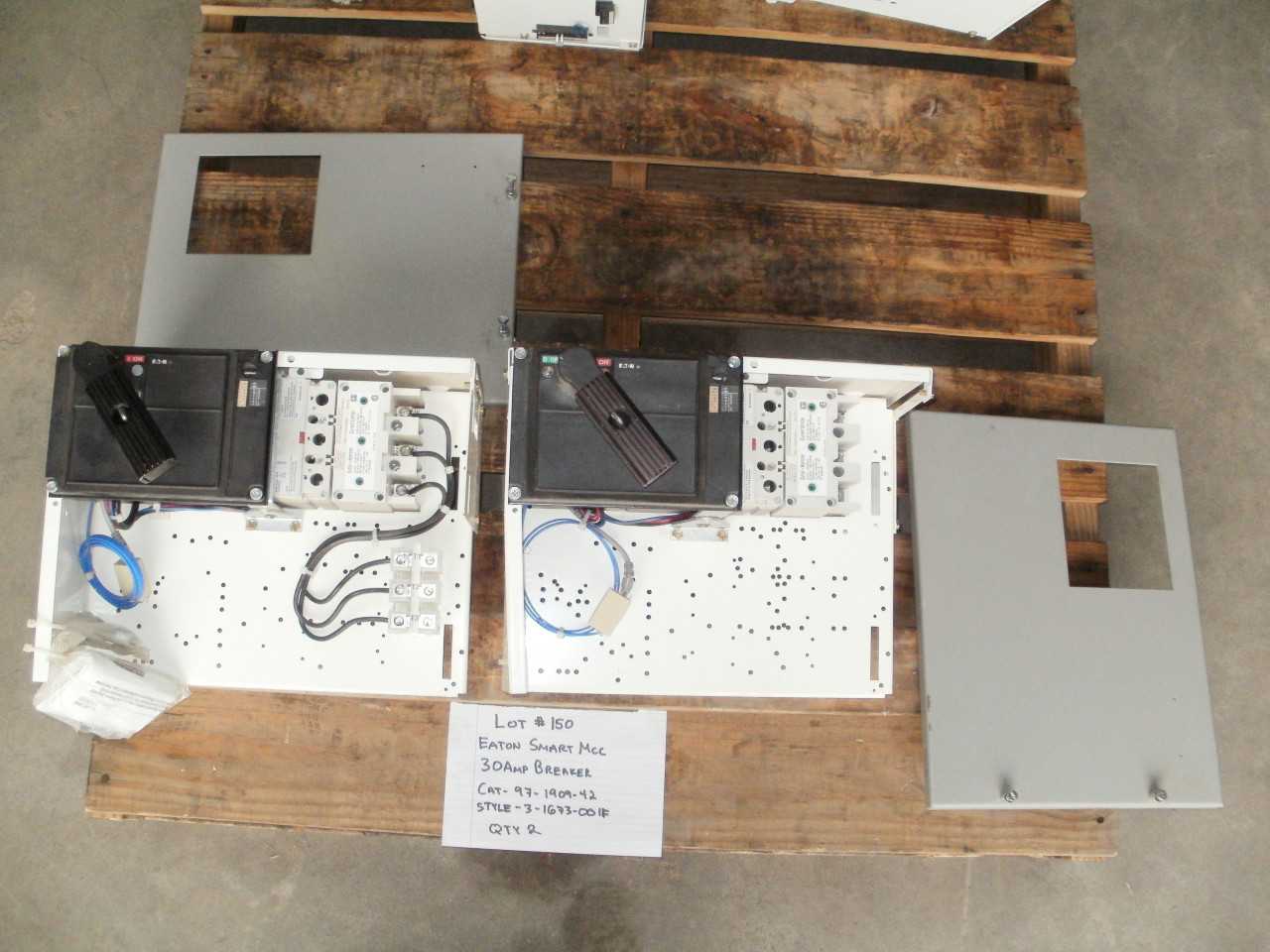 EATON SMART MCC 30 AMPS BREAKER ( QTY 2 ) - MOTOR CONTROL CENTERS