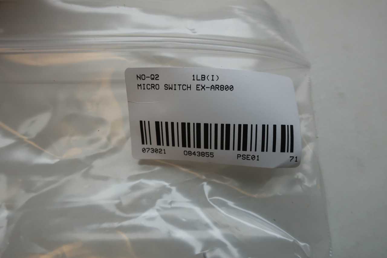 MICRO SWITCH EX-AR800 EXPLOSION PROOF 125/250/480V-AC 125/250V-DC LIMIT SWITCH - INDUSTRIAL PARTS