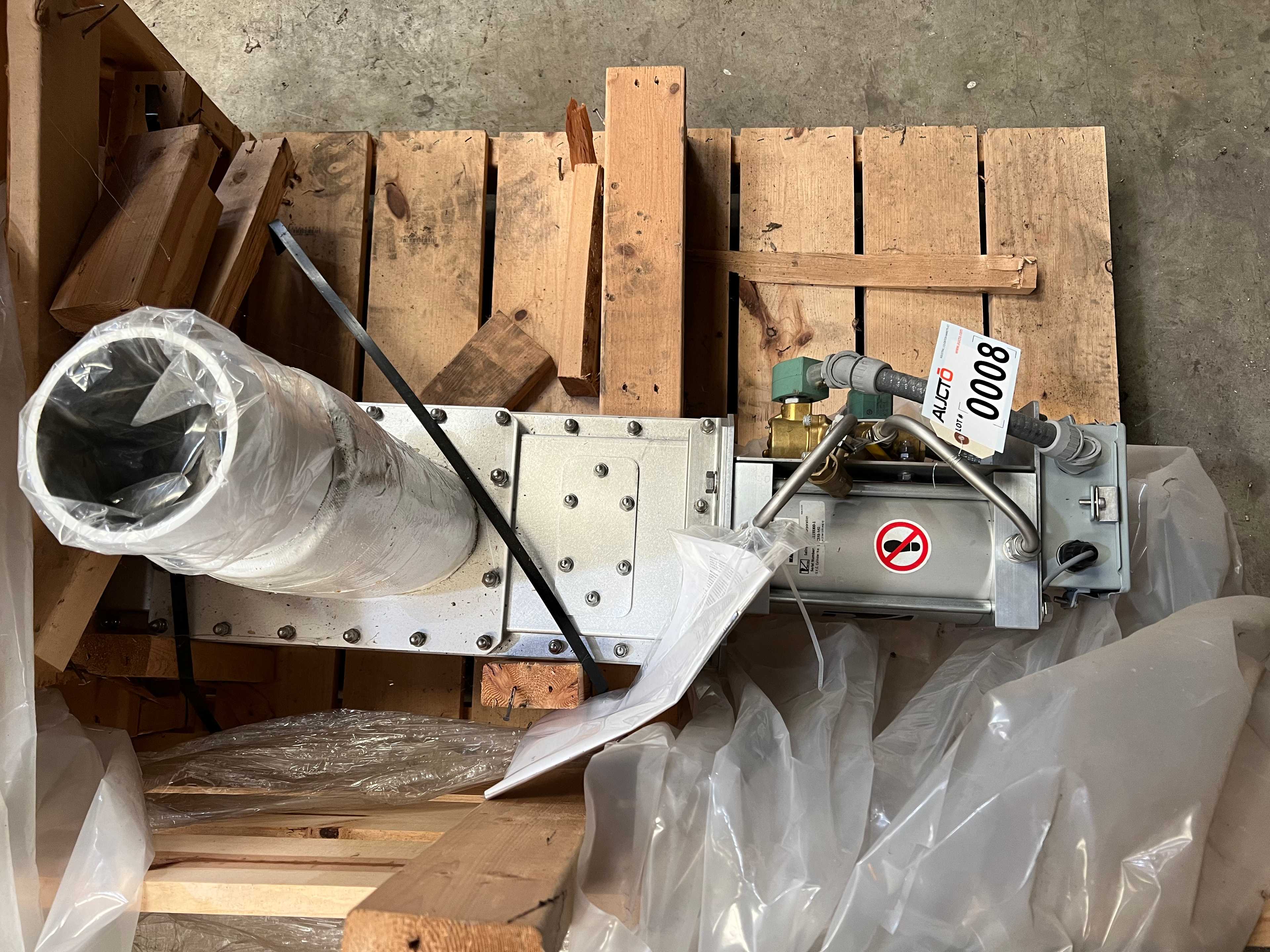 VORTEX SLIDE GATE DIVERTER VALVE - VALVES