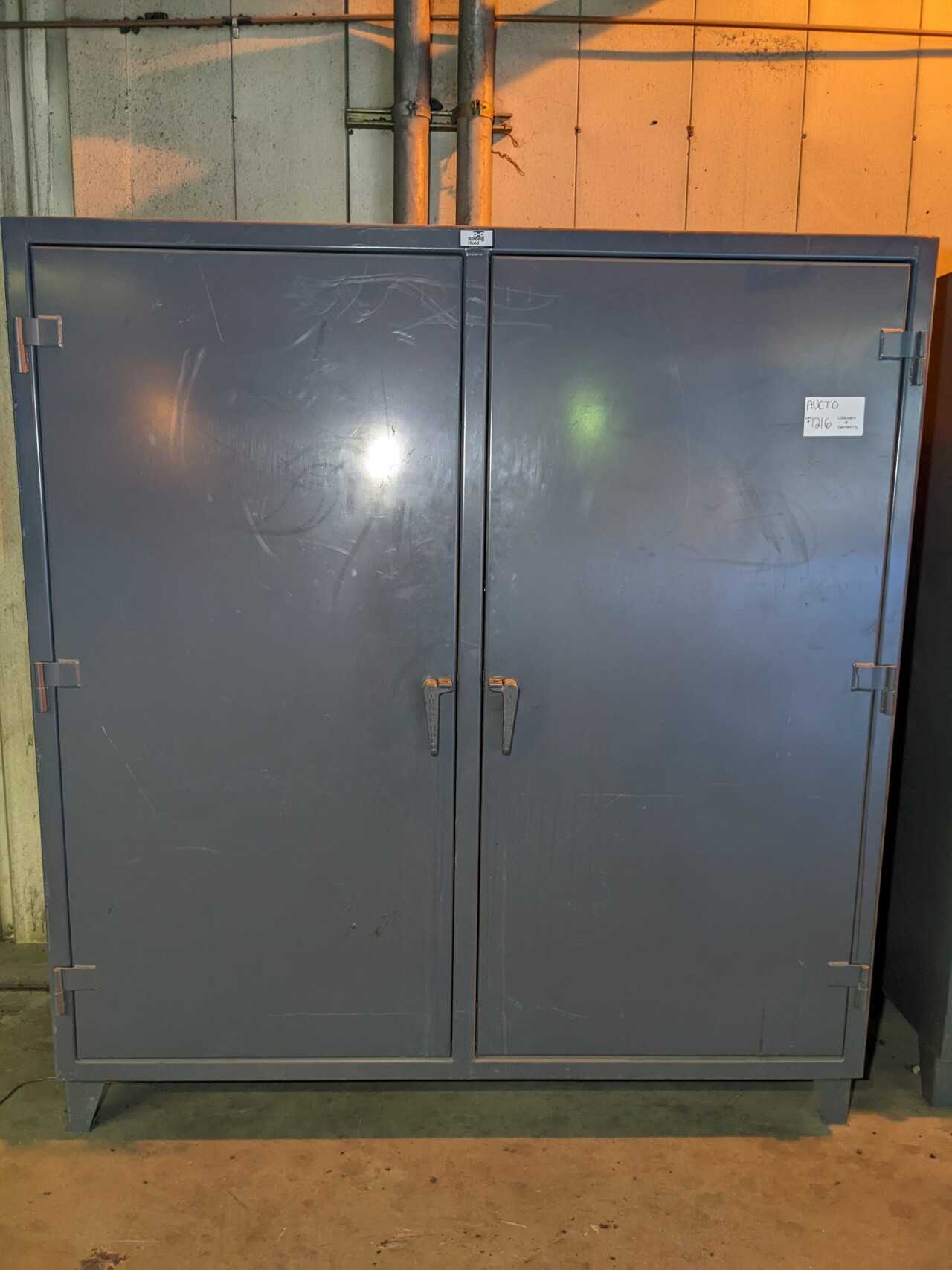 CABINET WITH CONTENTS - ELECTRICAL COMPONENTS