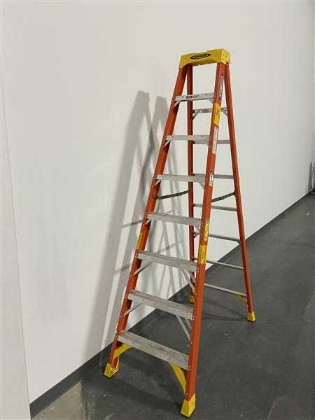 BULK LOT OF LADDERS QTY 3 - MATERIAL HANDLING