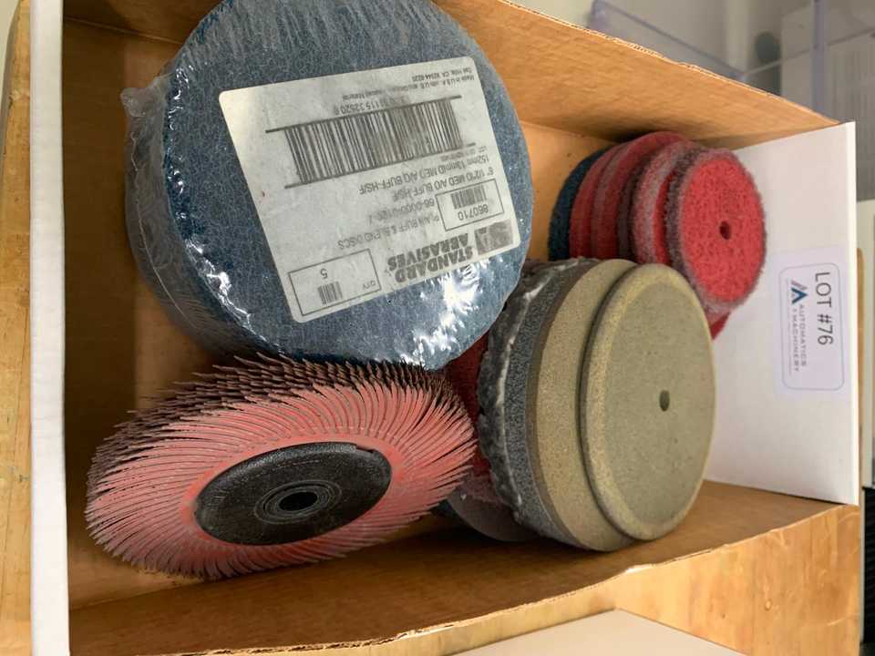 Assorted Buffing wheels - INDUSTRIAL PARTS
