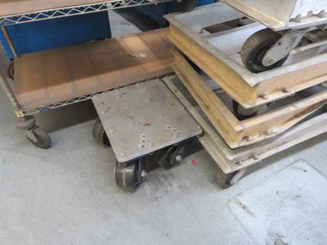 Aluminum Carts on Wheels (lot) - MISCELLANEOUS