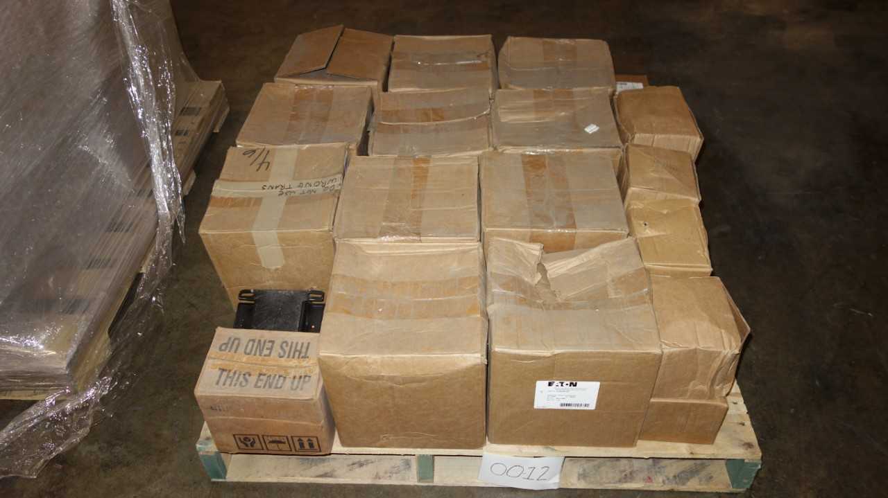 1 PALLET OF EATON ASSORTED TRANSFORMERS 50VA TO 3KVA - CONTROL TRANSFORMERS