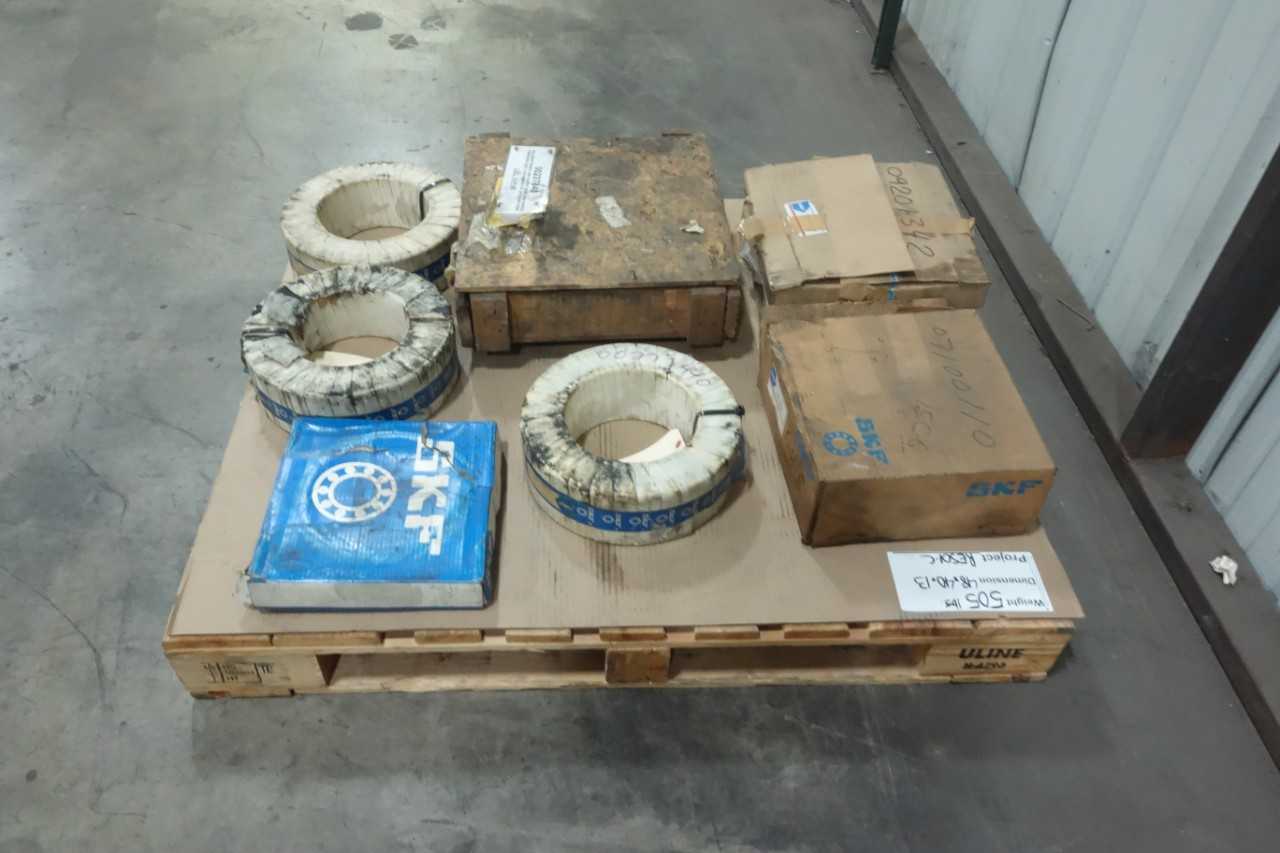 PALLET OF SKF ROLLER BEARINGS - BEARINGS
