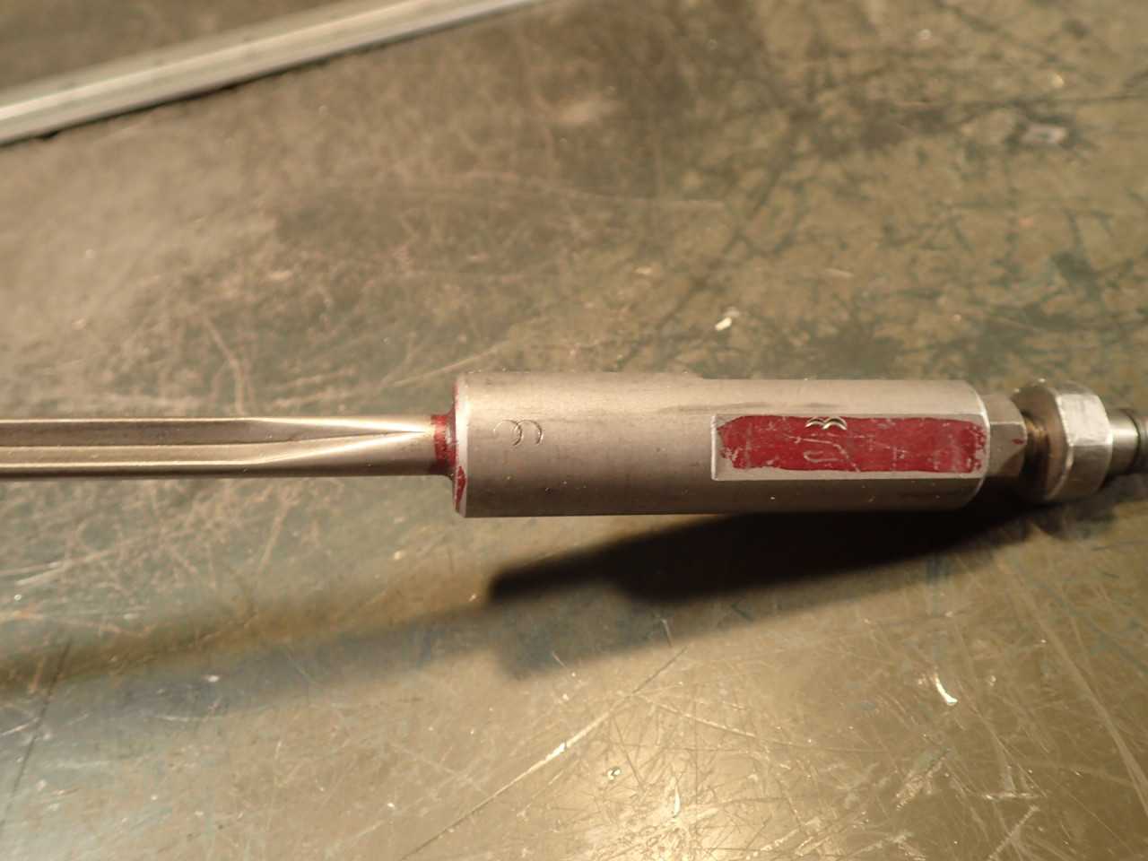 Hyper Tool .3390" "R" x 22" OAL Coolant Fed Deep Hole Gun Drill: Carbide Tipped - MACHINING ACCESSORIES & TOOLING