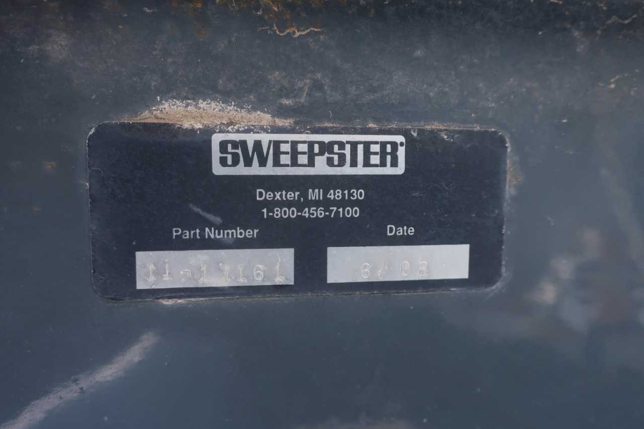 SWEEPSTER S24P6 ROTARY ROAD SWEEPER BROOM ATTACHMENT - CONSTRUCTION EQUIPMENT ATTACHMENTS