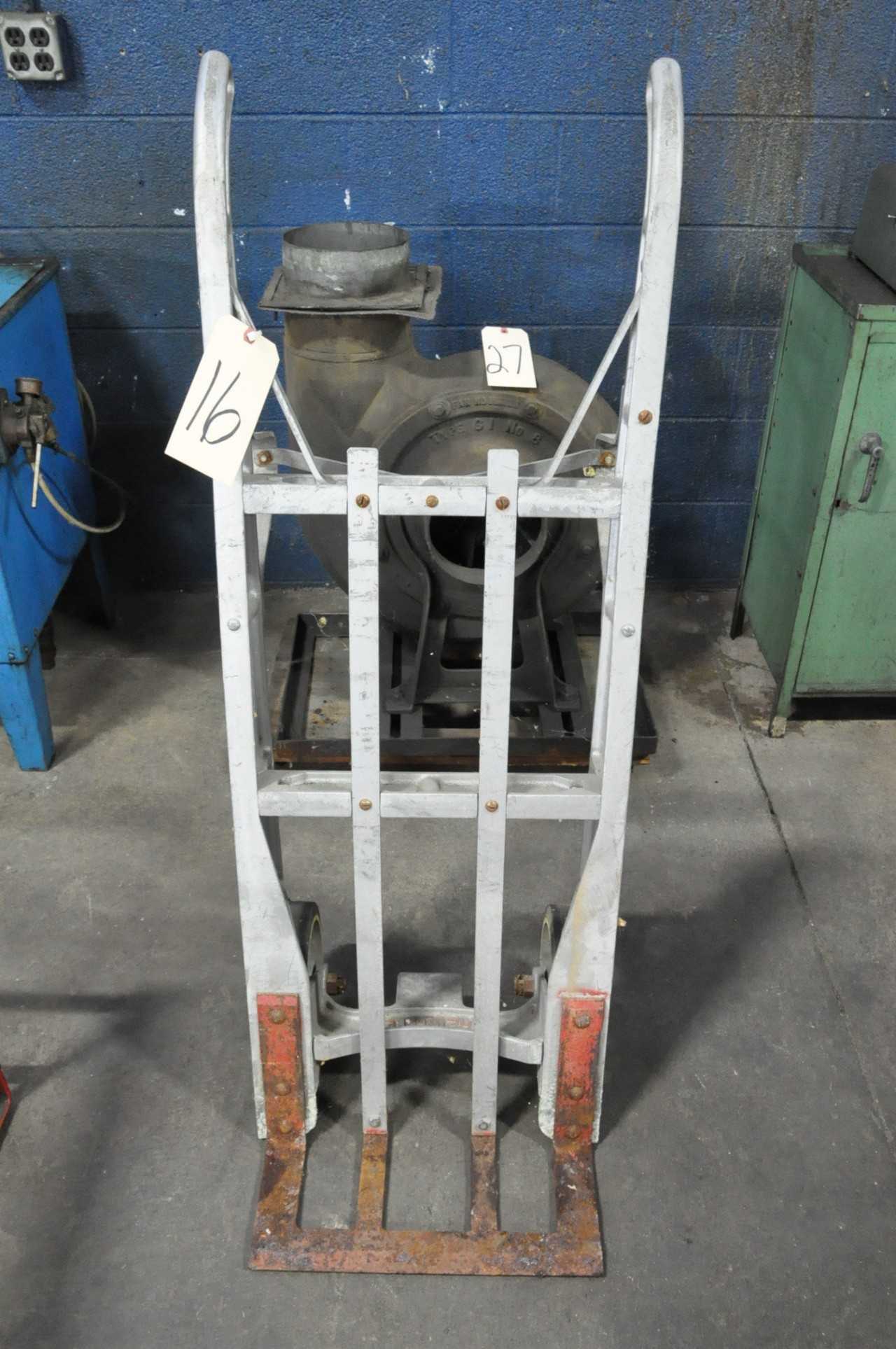 Aluminum 2 Wheel Hand Cart - ROLLING CARTS