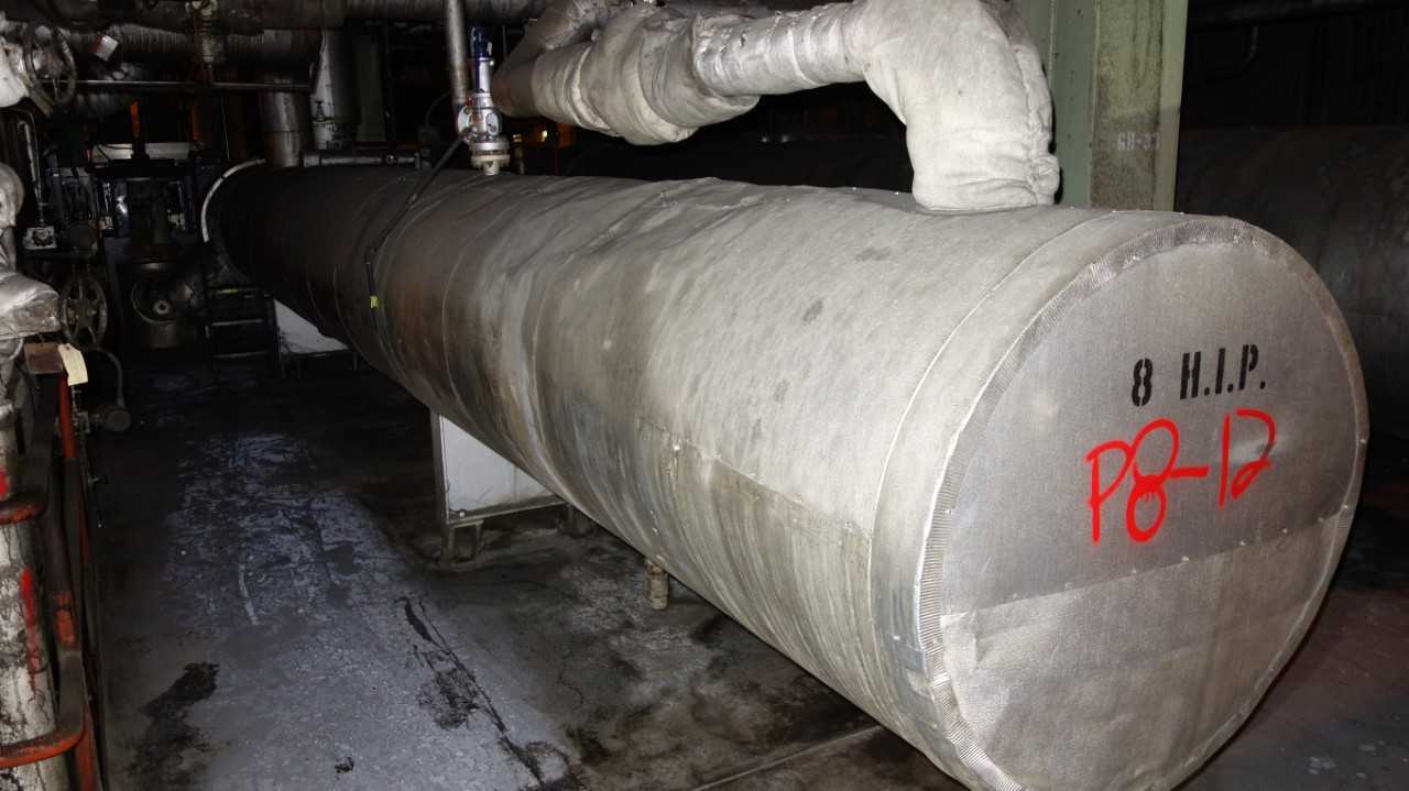 BALDWIN 33-393 FEEDWATER HEATER HEAT EXCHANGER